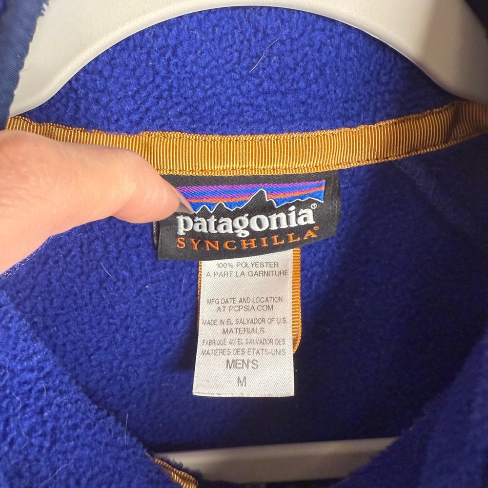 Patagonia Blue Performance Jacket - Picture 3 of 4